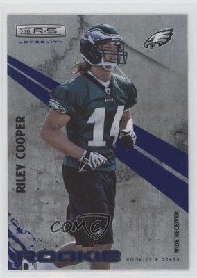 2010 Panini Rookies & Stars Longevity Rookie Sapphire 15/50 Riley Cooper RC 0q1p
