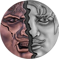 ALTER EGO 2022 2 oz $2 Pure Silver High Relief Coin Cameroon