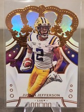 2020 Chronicles Draft Picks Justin Jefferson Crown Royale RC #35 *SHIPS GROUND*
