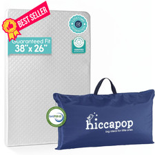 Hiccapop Playard 38x26x1.25, 1.25" Mattress Includes Carry Bag
