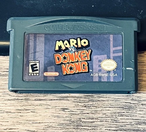 Mario Vs Donkey Kong (Nintendo Game Boy Advance) GBA - Game - Authentic