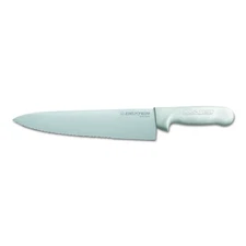 Sani-Safe S145-10SC-PCP 10" Scalloped Chef Knife Polypropylene Handle