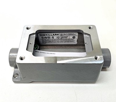 Hubbell Killark Swb-5 Electrical Box, 22 Cu In, Device Box Type, 1 Gang,