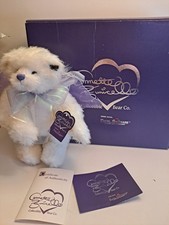 Annette Funicello Collectible Bear "Angelica" White Bear Purple Wings Limited...