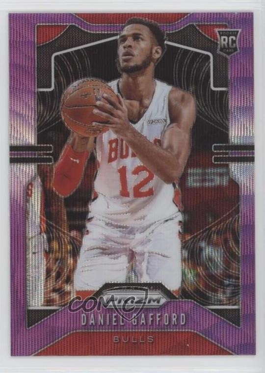 2019-20 Panini Prizm Rookie Purple Wave Prizm Daniel Gafford #294 1u6