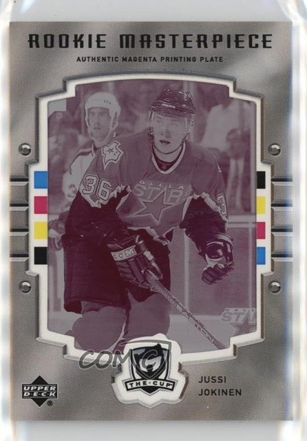 2005-06 Upper Deck Black Diamond Rookie Gems 1/1 Jussi Jokinen #159 0n64
