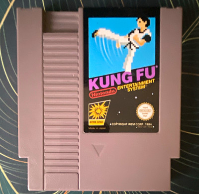 Kung Fu für Nintendo Entertainment System NES (1984) Action Spielmodul Modul