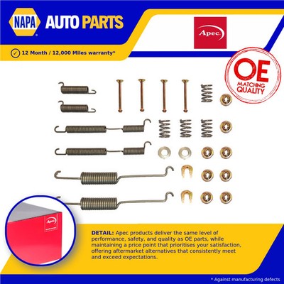 Brake Shoe Fitting Kit fits RENAULT TRAFIC TXX 1.4 Rear 80 to 91 Apec Quality
