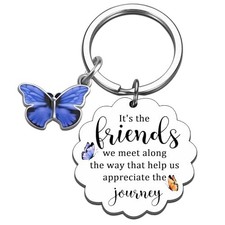 Long Distance Friendship Gifts For Women Friends Best Friend Keychain Cute