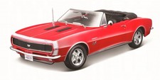1967 Camaro SS 396 Red Diecast Model Car
