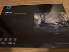 HUION Kamvas Pro 16 Plus (4K), 15,6 Zoll Graf...