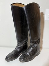 Vintage Cavallo English Riding Boots Women’s Size 9.5 Black Leather Equestrian