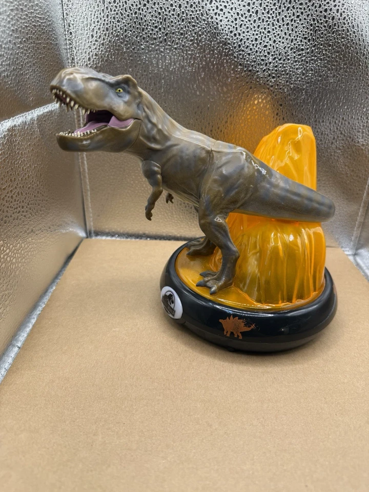 Jurassic World Park Nightlight Dinosaurio T Rex Night Light Volcano One Touch Foto 2 de 4