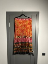 Pierre-Louis Mascia Italian Pleated Long Skirt Multi-Color Pattern One Size