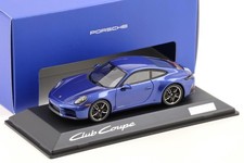 1:43 Spark Porsche 911 992.2 Carrera Club Coupe 70 Years Blue Metallic WAP DEALE