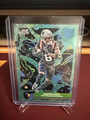 2025 NFL Topps Cosmic Chrome Aqua Equinox Refractor Stefon Diggs /199 #67