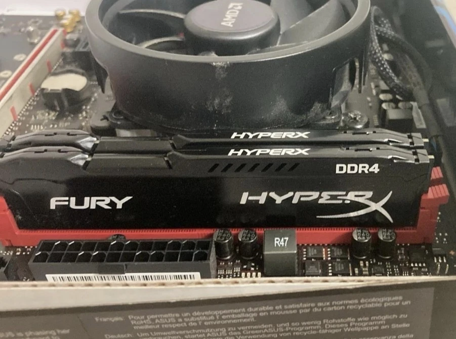 Msi A320M Gaming Pro Ryzen 5 1600x Ram 8gb Ddr4 Kingstone 2666mhz + Artic Mx 4 - Immagine 2 di 4