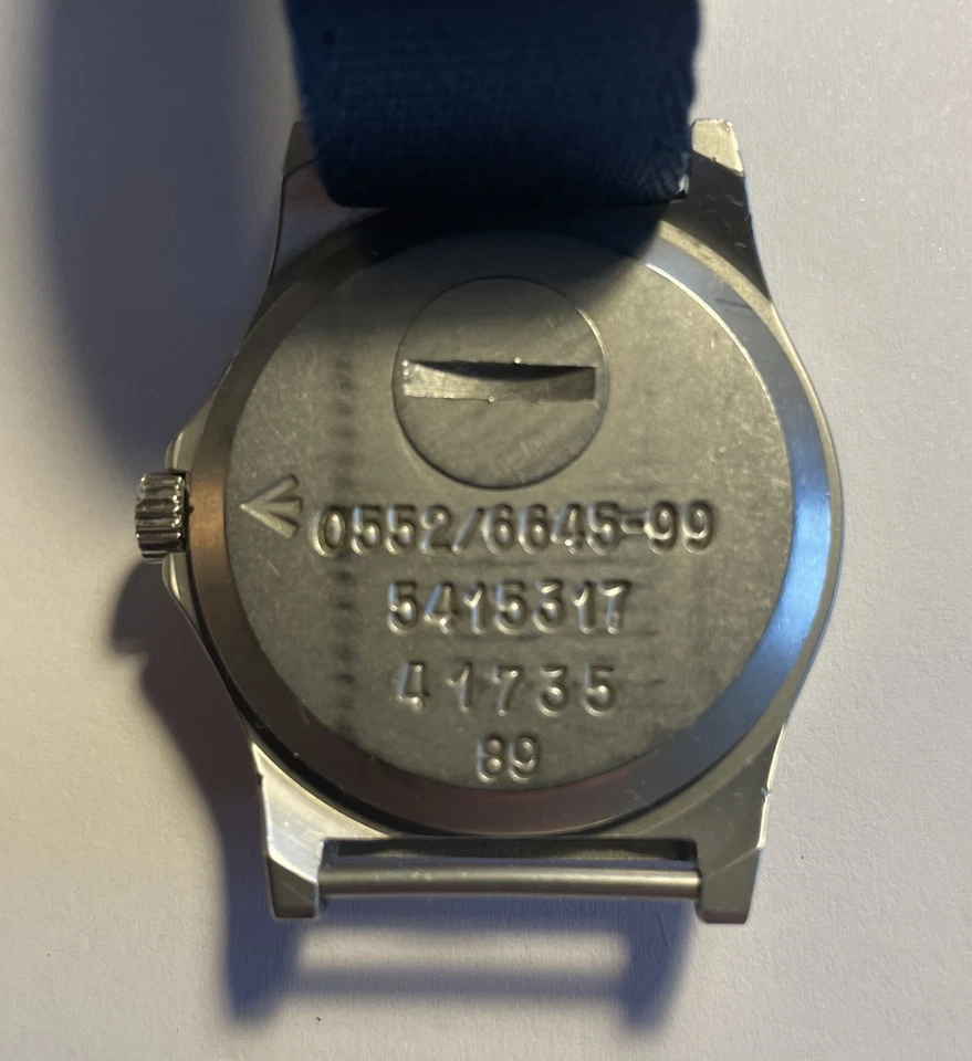 RELOJ PULSERA CWC G10 ROYAL NAVY CUARZO (1989) Foto 3 de 4