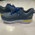 Hoka One One Bondi 7 Men's Blue Yellow Mesh Running Shoes Cushioned Lightweight — photo 4
