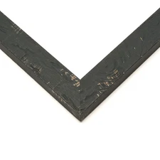 24x30 Frame Black Solid Wood Picture Frame Width 1.125 Inches | Interior Frame D