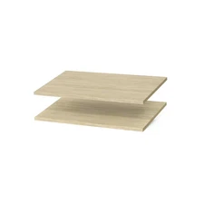 24 In. X 14 In. Harvest Grain Wood Shelves (2-Pack)