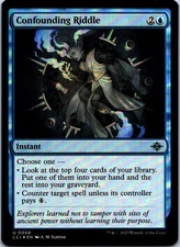 Confounding Riddle U Foil LCI The Lost Caverns of Ixalan 50 NM