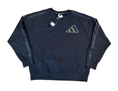 Men s Adidas Daniel Patrick Crew Neck Sweatshirt Black/Neon Green NWT Sz L