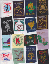 Boy Scout Badges SCOUT CAMPSITES x 16