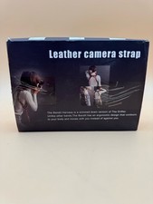Leather Camera Shoulder Strap Brown 20 Configurations READ DESCRIPTION  