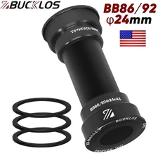 Mountain Bike Bottom Bracket BSA 86/92mm Threaded BB for Shimano 24mm Pressfit