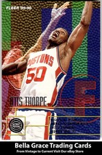 1995-96 Fleer Otis Thorpe #218 Detroit Pistons NBA Basketball