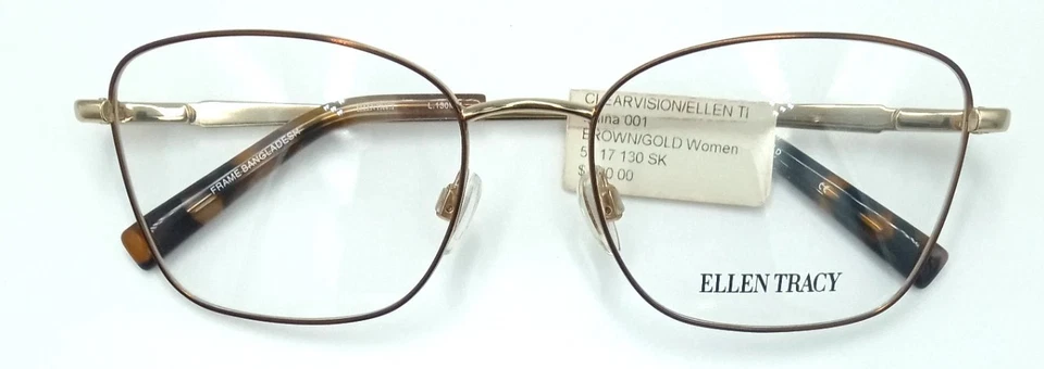 Ellen Tracy Eyeglass Frames Womens Glasses PICK SIZE & COLOR New Eyeglasses - Image 4 of 4