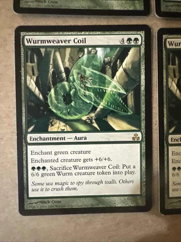 Wurmweaver Coil X4 Guildpact LP/Ex Condition See Front/back Pics - Image 2 of 4