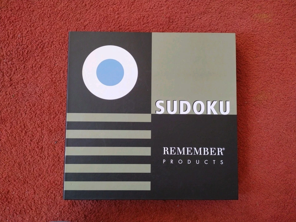 SUDOKU REMEMBER Anleitung deutsch/english wie Neu  - Bild 2 von 4