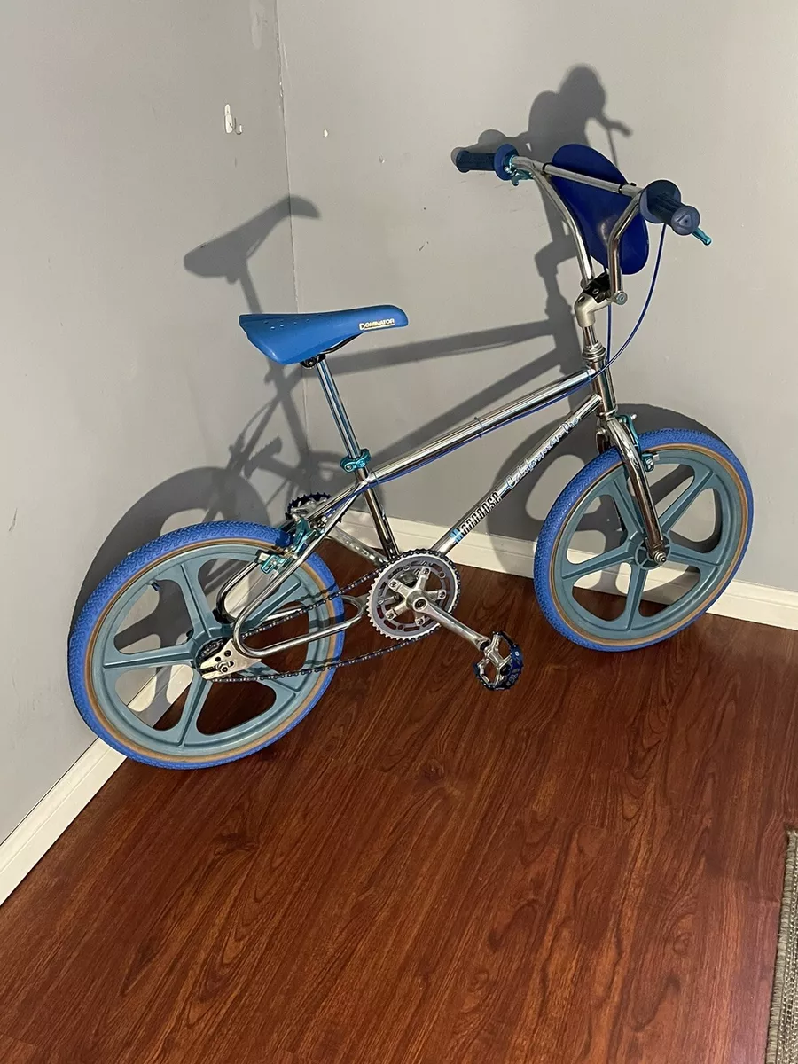 Vintage Mongoose Pro Chrome Original 20 BMX Freestyle Bike Mid School  Survivor