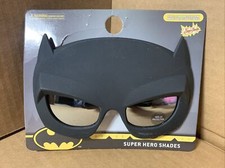 2019 Costume Sunglasses YOUTH SIZE NEW DC Comics Batman Mask UV Warner Brothers
