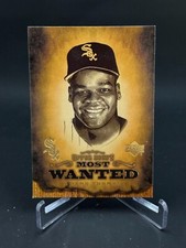 2000 Upper Deck Baseball Frank Thomas Most Wanted Card #MW14