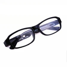 Reading Glasses +4.50 +5.00 +5.50 +6.00 Strength Black Plastic Frame Reader