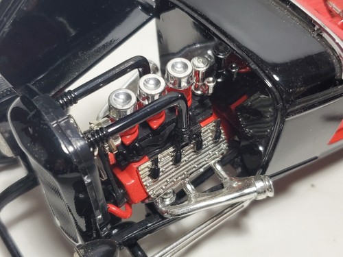 1932 Ford Hot Rod Ertl American Muscle 1:18 Scale Diecast '32 Car Black 7215 - Picture 7 of 9
