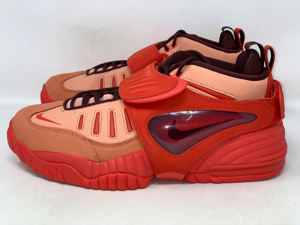 Nike Air Adjust Force x AMBUSH Habanero Red Sneakers, Size 11.5 BNIB  DM8465-800