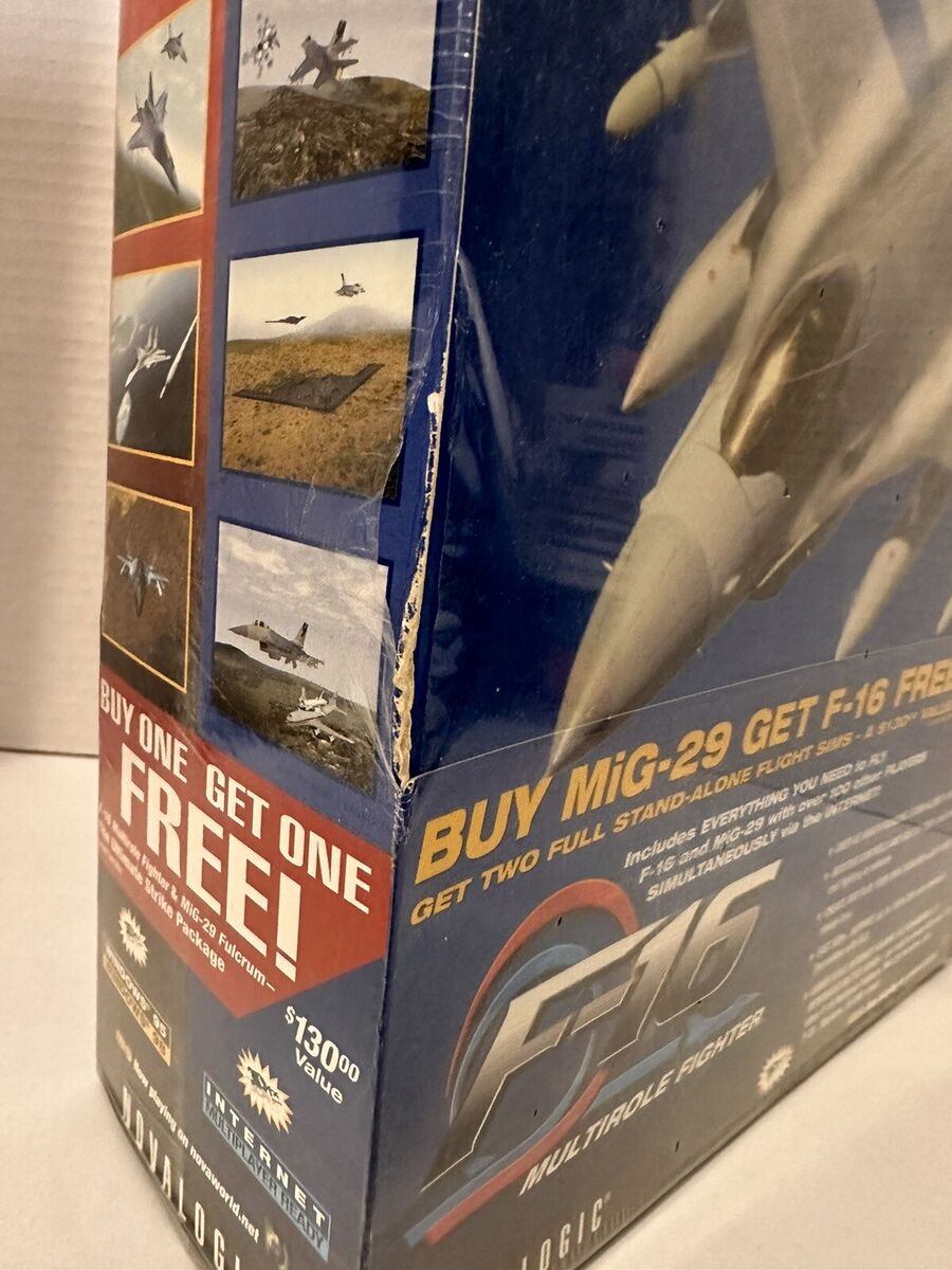 Novalogic F-16 Multirole Fighter & Mig-29 Fulcrum PC Games 2 Novalogic F-16 Multirole Fighter & Mig-29 Fulcrum PC Games 2