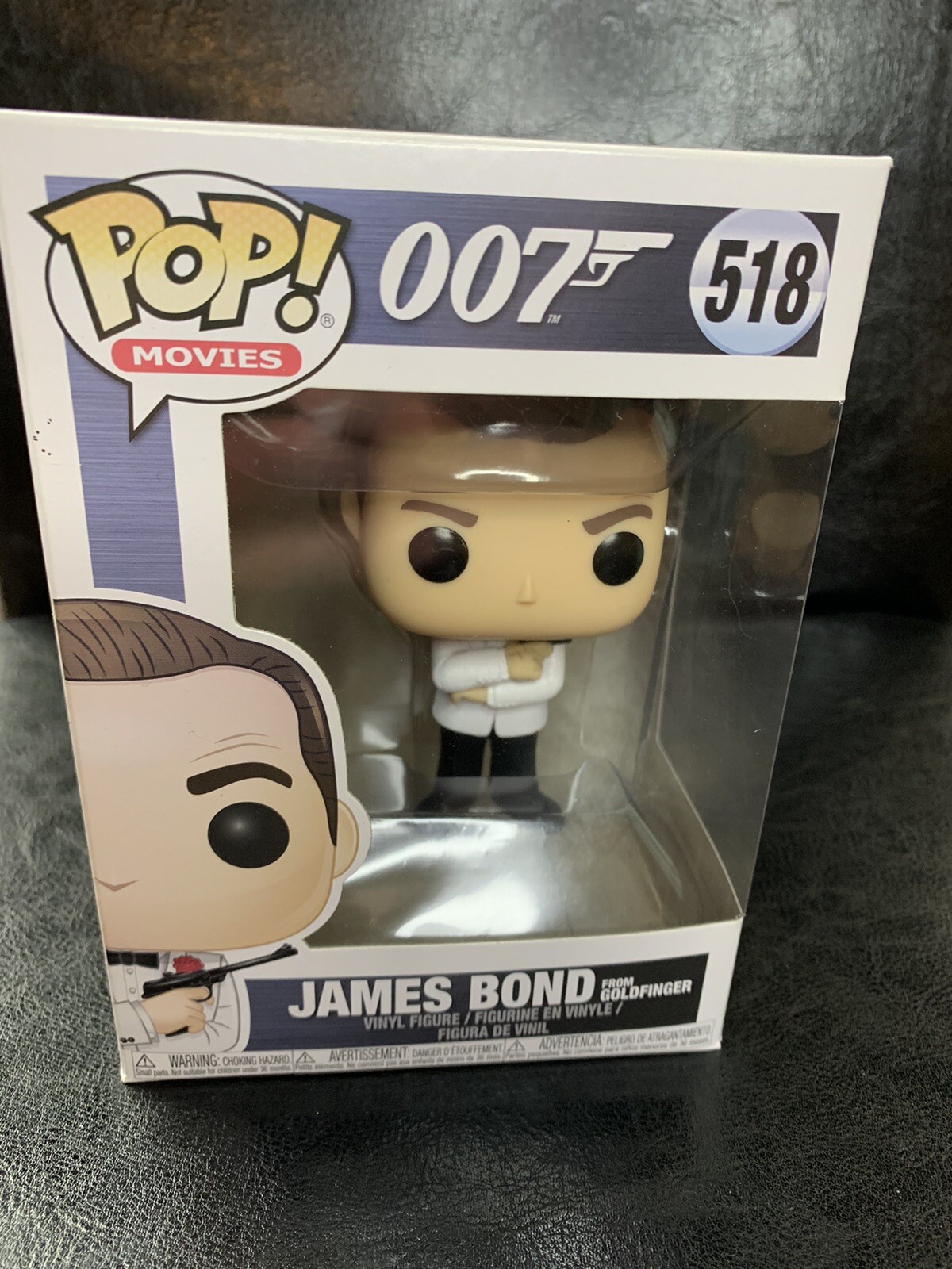 Funko Pop! Figura De Vinilo De Películas De James Bond 007 De Goldfinger #518