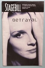 Playbill Betrayal Liev Schreiber Juliette Binoche John Slattery Mark Lotito 2001