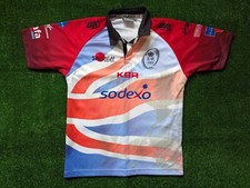 British Army Samurai rugby jersey shirt Union Jack 2014-2015 size S
