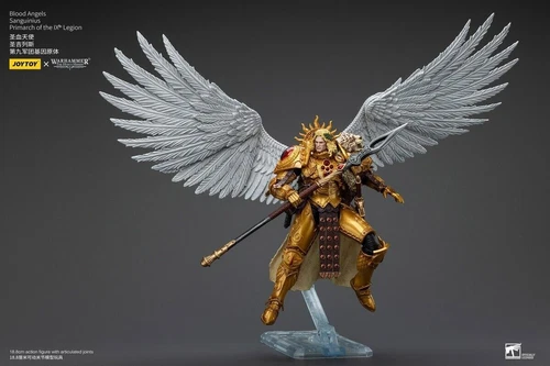 JOYTOY Warhammer Blood Angels Sanguinius Primarch of the 9th Legion 1/18 Figure - Picture 14 of 17