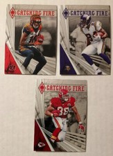 2019 Panini Phoenix Football Catching Fire Insert Cards Lot You Pick