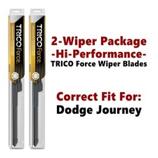 Hi-Performance 2-pk Wipers fits 2011+ Dodge Journey - 25240/190
