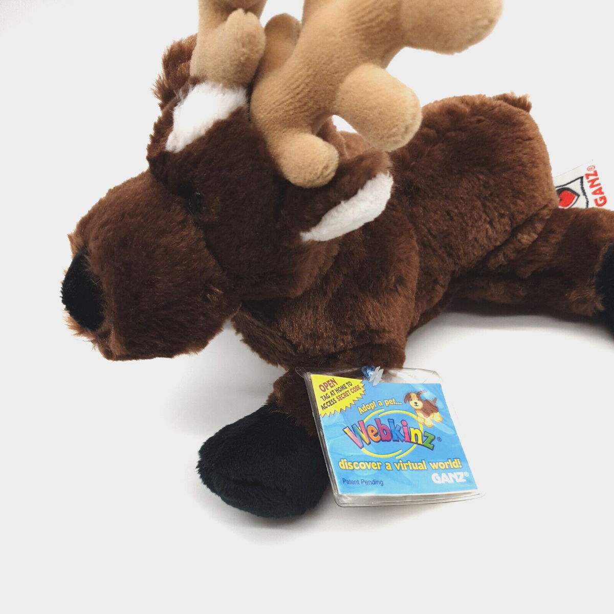 【稀少】Inga and the Reindeer　Bodil Hagbrink Webkinz HM137 Reindeer Ganz Collectable 2007 WITH CODE Child