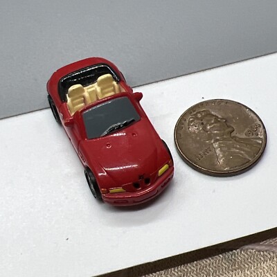 RARE Micro Machines Vintage Galoob Hasbro 1999 Red BMW Z3 Sports