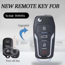 Upgraded for Toyota 4Runner 2003-2009, Sequoia 2004-2007 Remote Control Key Fob